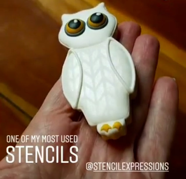 Knit Sweater Background Stencil for Cookies, Cakes & Culinary