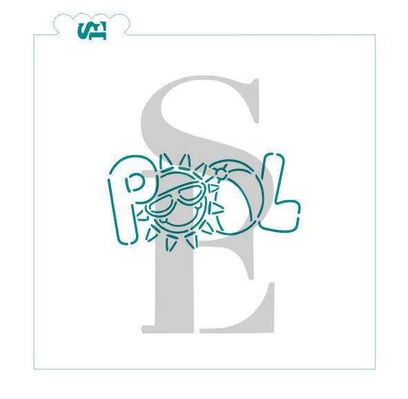 Pool Fun PYO Stencil Bundle Digital Design Pool PYO Sentiment