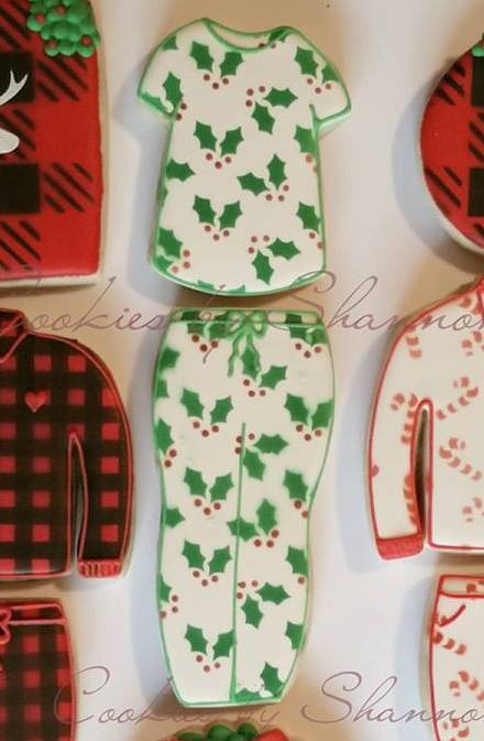 Holly Scattered, Single and Layered Background Digital Design