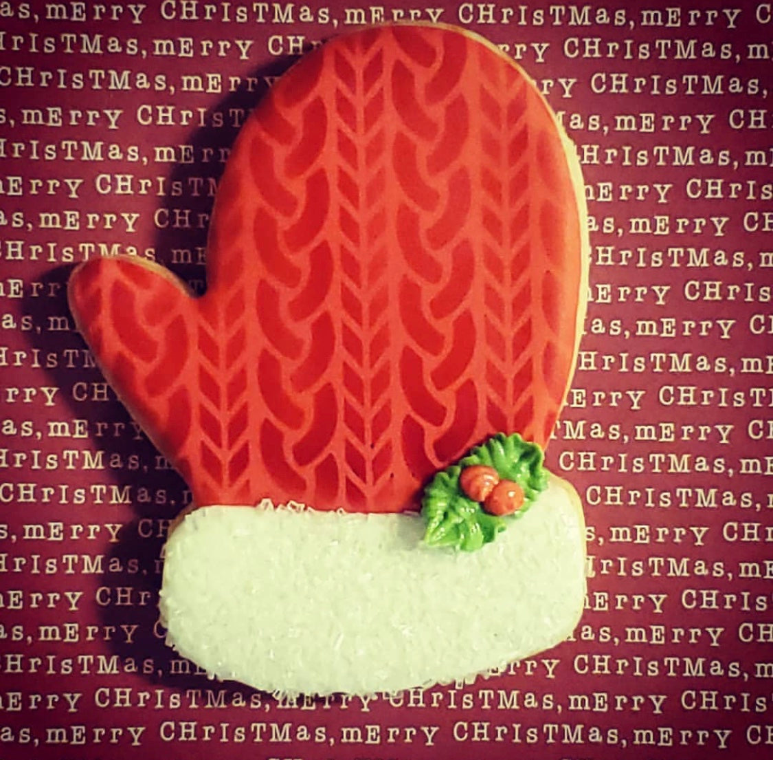 Cable Knit Sweater Background Digital Design