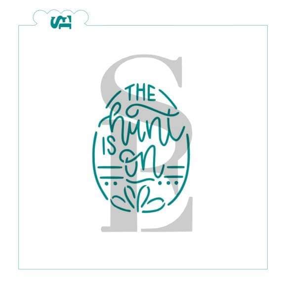 The Hunt is On Easter Egg Sentiment Digital design