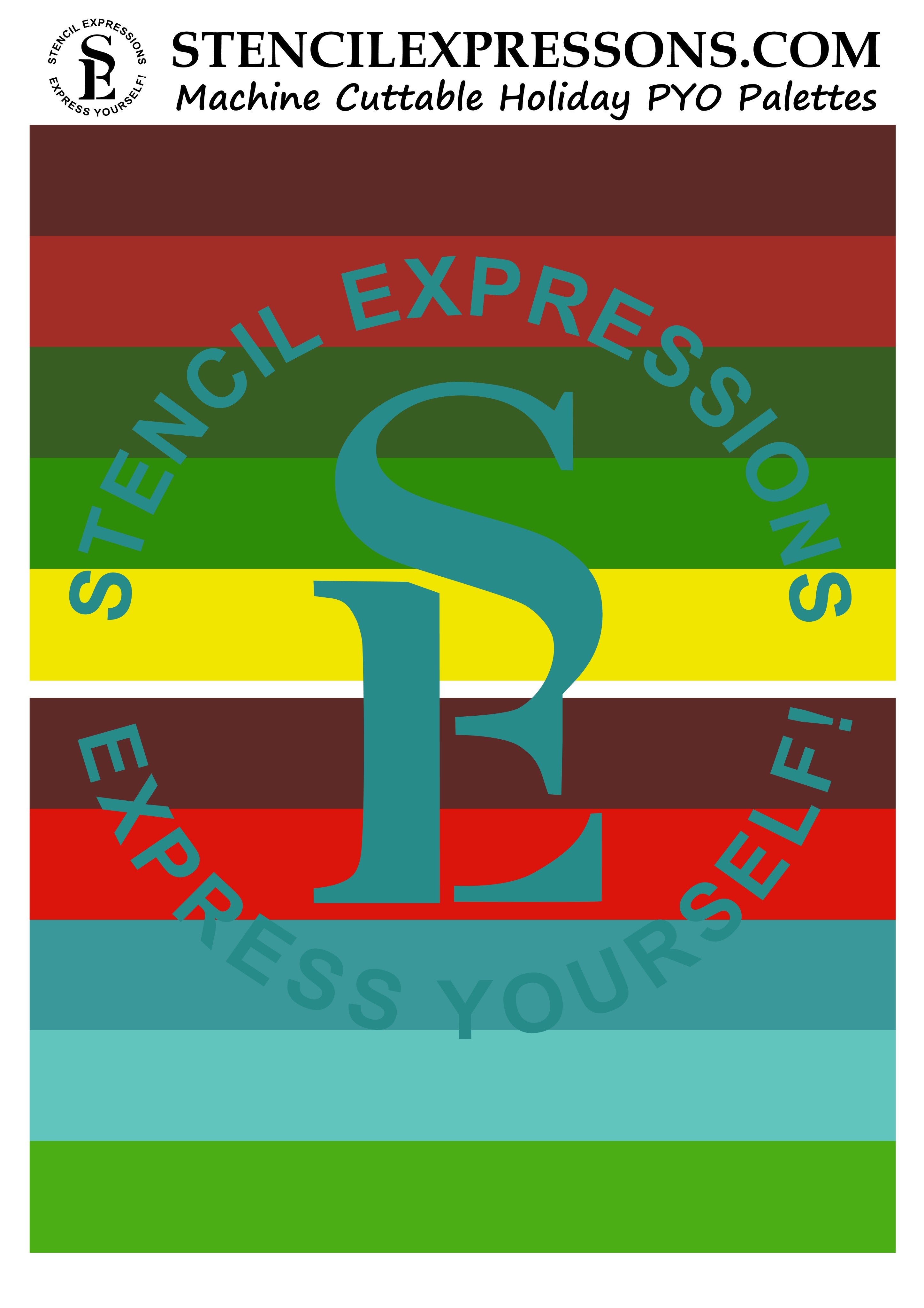 Build A PYO Palette Digital Design - Holiday Color Palette