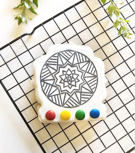 Mandala Art PYO Digital Design PYO cookie creation using this SE design by Yours Truly Cookies
