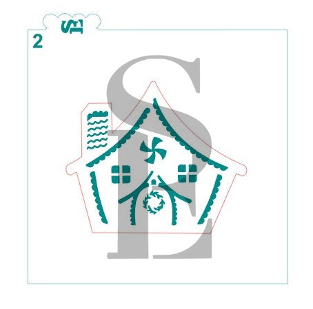 Gingerbread Houses - 3 Styles Digital Design