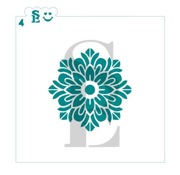 Mandalas #1-6 Stencil Bundle for Cookies, Cakes & Culinary