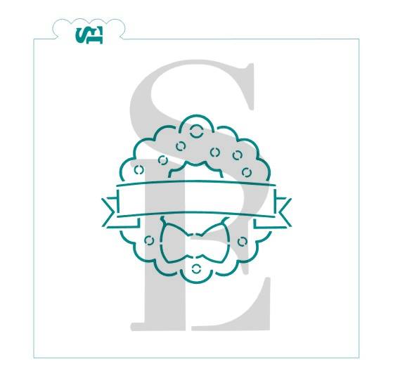 Wreath Gift Tag PYO Digital Design