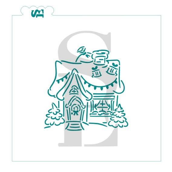 Christmas Cottage #1 PYO Digital Design