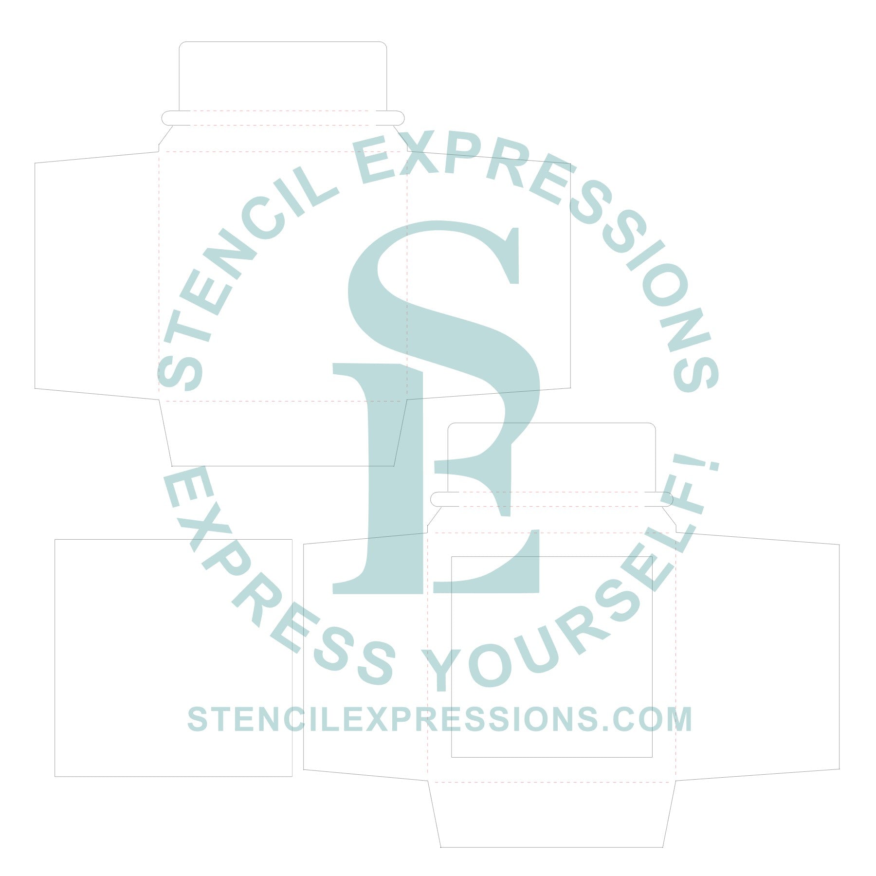 Tear Open Cookie / Gift Sleeve - Envelope Digital SVG Design Download *