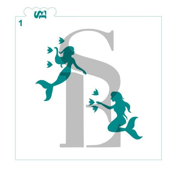 Mermaid Silhouettes Set Digital Design