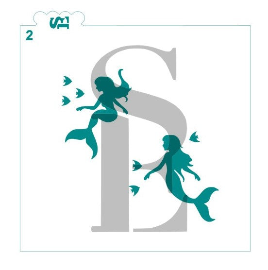 Mermaid Silhouettes Set Digital Design