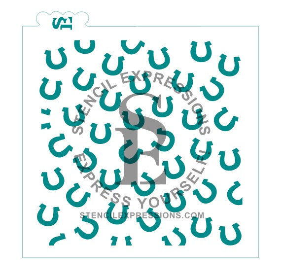 Horseshoes Background #2 Digital Design