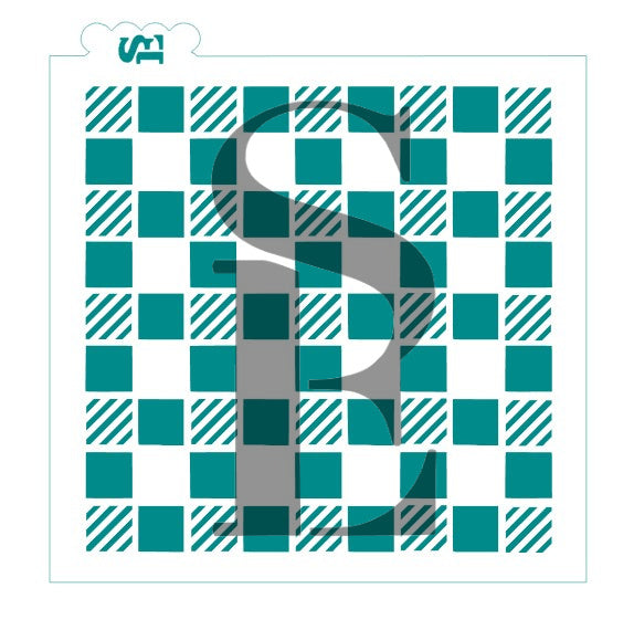 Plaid Backgrounds Bundle Digital Design Cookie Stencil