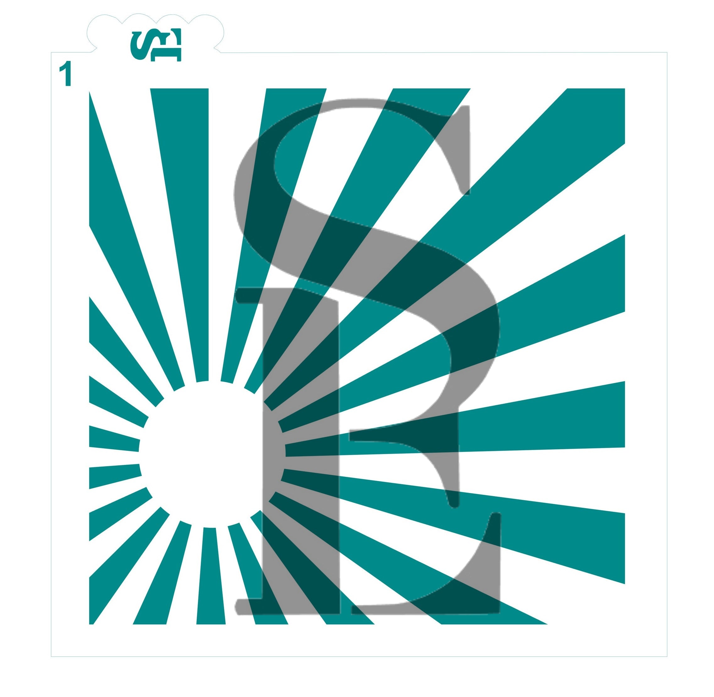 Sunburst #1 and #2 Backgrounds Digital Design*