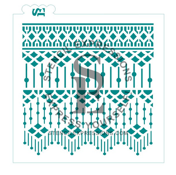 Macrame Background Digital Design