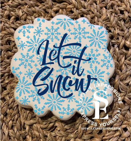 Snowflake #2 Background Digital Design *