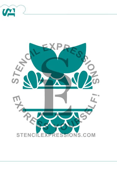Mermaid Personalizable Split Digital SVG Design Download