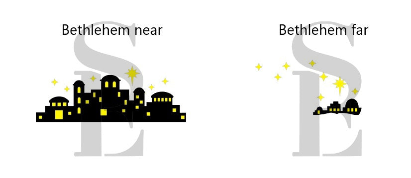 Amelia's Desserts Christmas Story / Nativity 9 pc Digital Design