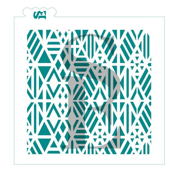 Boho Pattern Background Digital Design stencil cookies