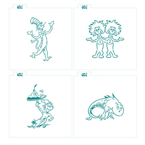 Dr Seuss Characters PYO's Digital Designs