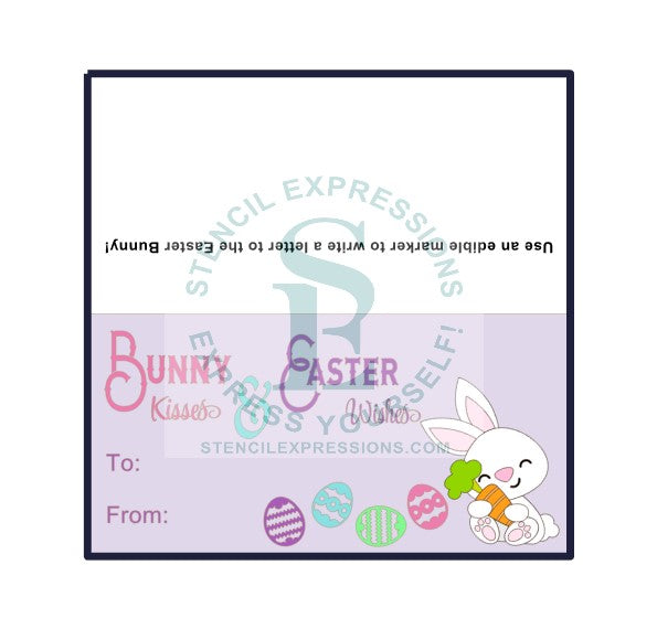 Dear Easter Bunny Letter Interactive PYO Digital Design