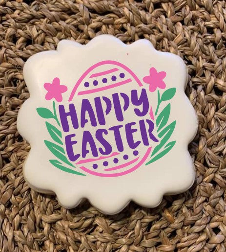 Happy Easter #5 Egg Stencil for Cookies, Cakes & Culinary
