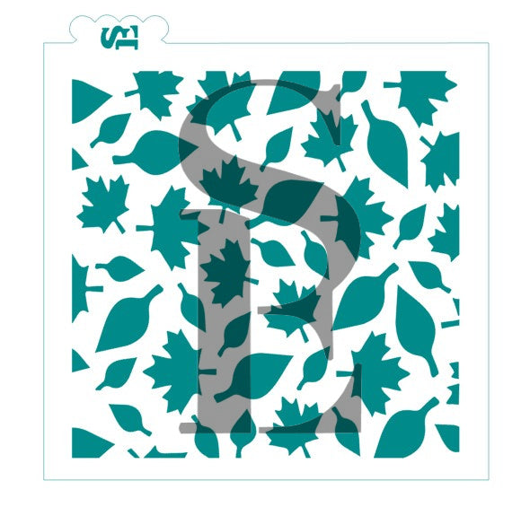 Fall Leaf Background Digital Design