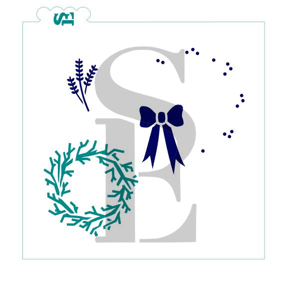 Twig Wreath Layered Digital Design