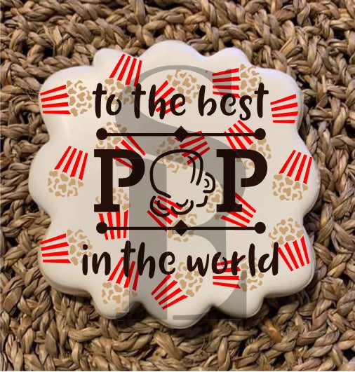 Popcorn Boxes Background Digital Design*