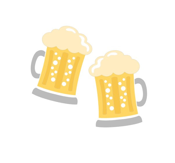 Beer Mug Digital Design Cookie Stencil