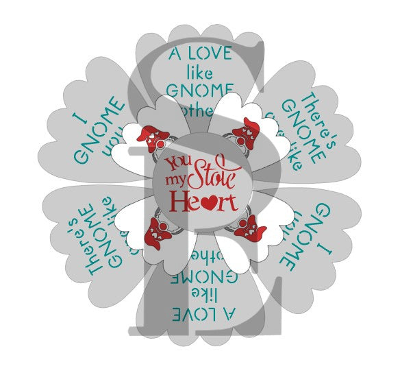 Valentine's Day: Cupid’s Arrow 5 pc Digital Design Cookie Platter Stencils