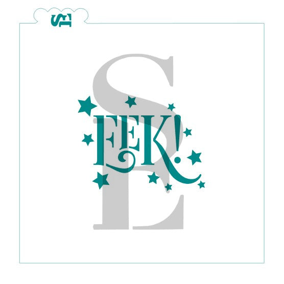 EEK Halloween Greeting Digital Download cookie stencil