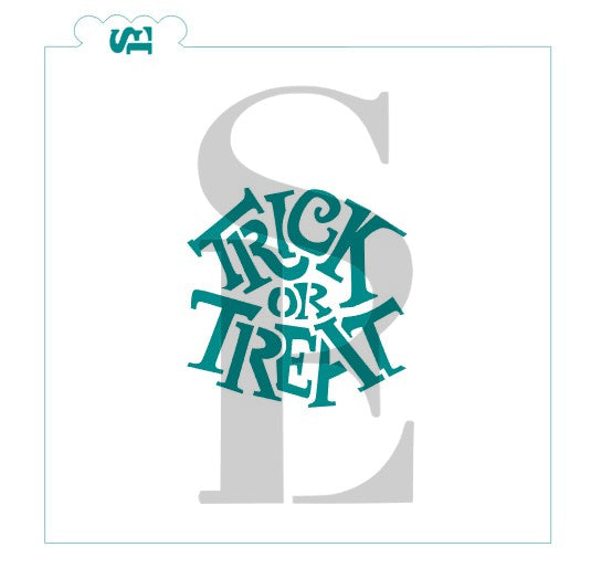 Trick or Treat & Smell My Feet Sentiment Bundle Digital Design Cookie Stencil