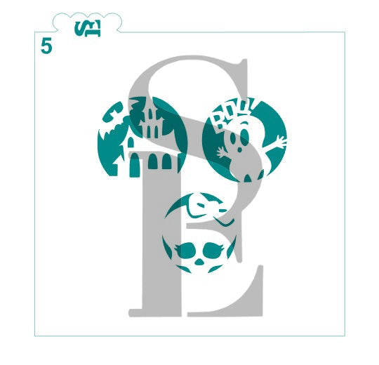 Halloween Minis, Reverse #1 - #5 15 Design Bundle Digital Design