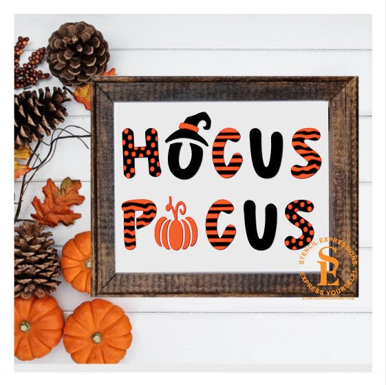 Hocus Pocus Layered Digital Design *