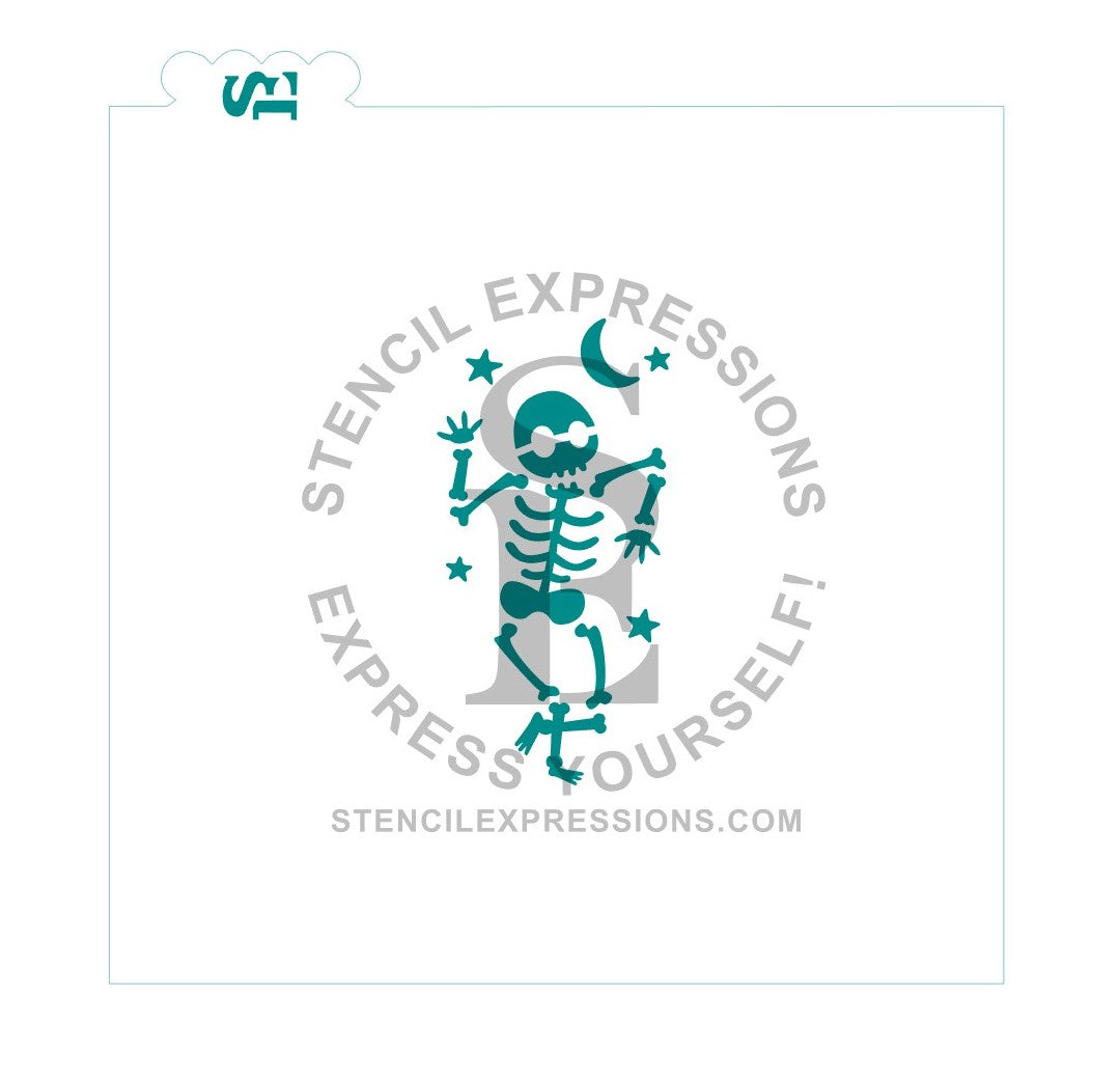 Jammin' Skeleton Digital Design *