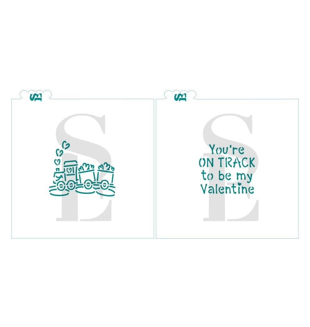 Love Train PYO & You're On Track To Be My Valentine Bundle Digital Design