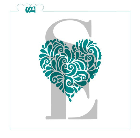 Scroll Heart Digital Design