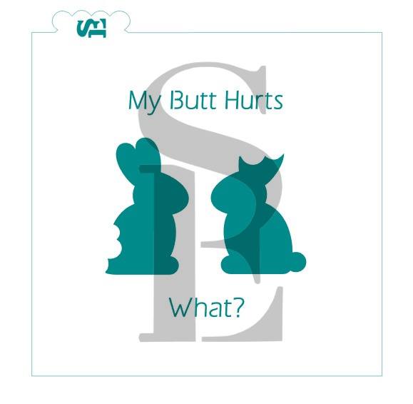 Easter Chocolate Bunnies Joke Digital Design Cookie Stencil Ann Clark Cutter