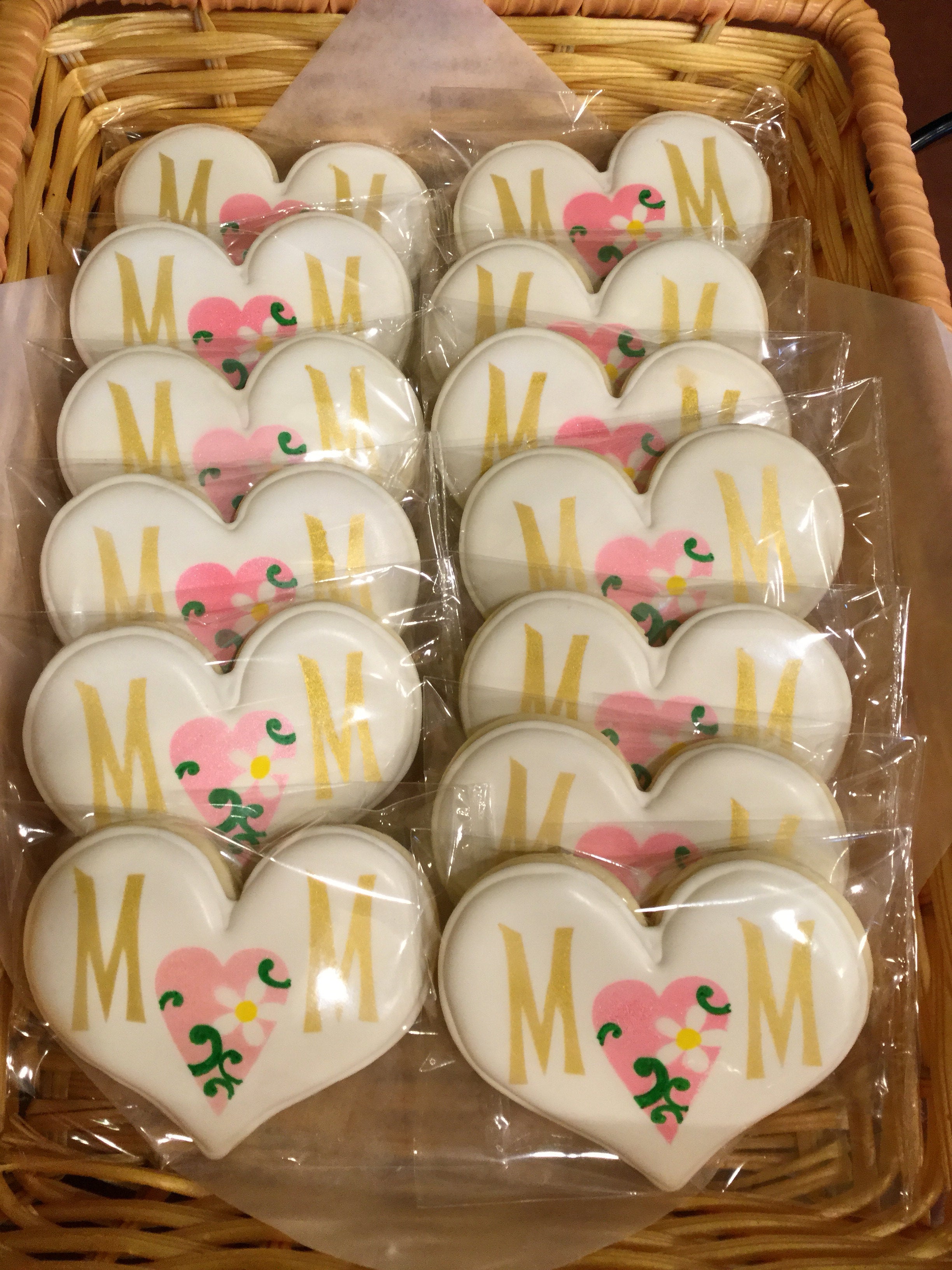 MOM with Ornate Heart, Single and Layered Stencil