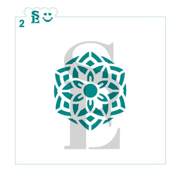 Mandalas #1-6 Stencil Bundle for Cookies, Cakes & Culinary