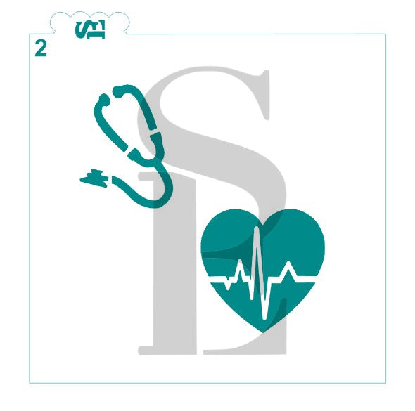 Medical Symbols Set Digital Download Cookie Stencil