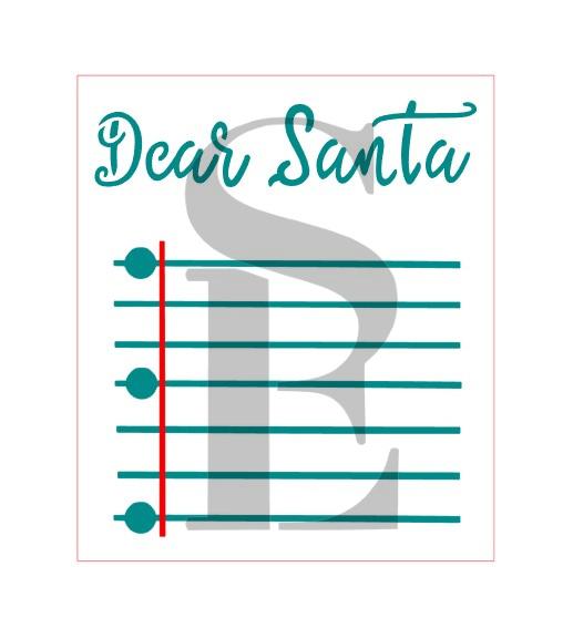 Mini Notebook Paper Stencil For Cookies Cakes Culinary