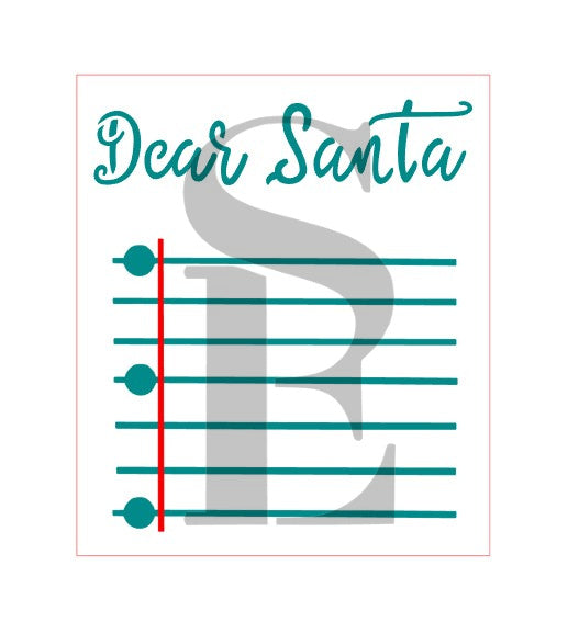 Mini Notebook Paper Stencil For Cookies Cakes Culinary