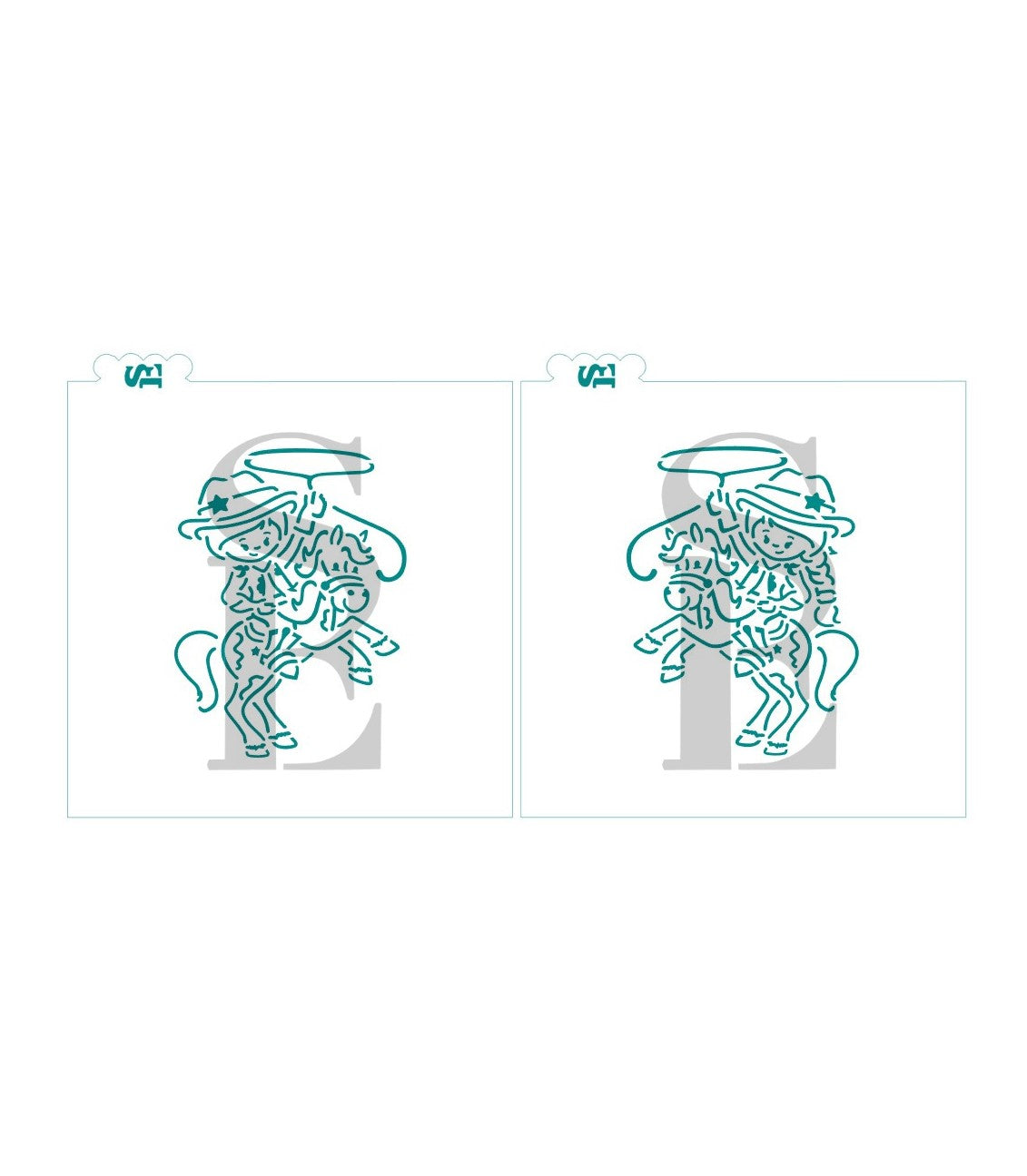 Cowboy & Cowgirl PYO Bundle Digital Design