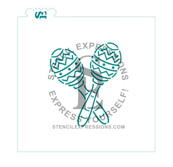 Maracas PYO Cinco De Mayo Digital Design *