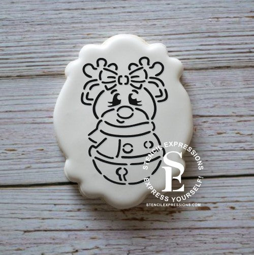 Jingle Buddies Adorable PYO Reindeer Digital Design *