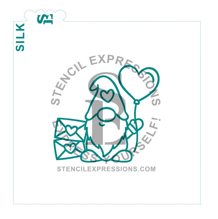 PYO Gnome with Letters "Sending You Lots Of Love" Digital Design*