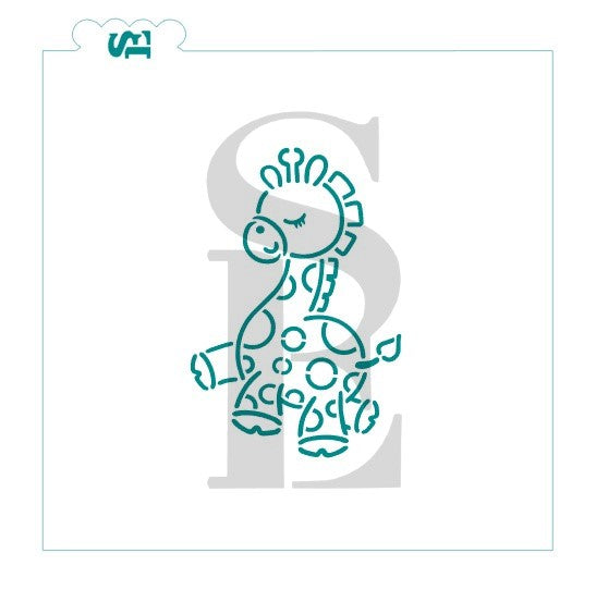 Giraffe Baby PYO Digital Design