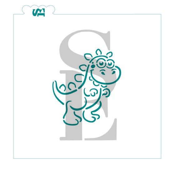 Dinosaur Cartoon PYO Digital Design