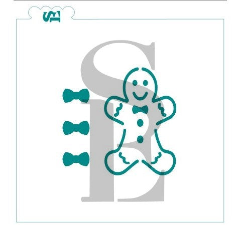 Gingerbread Boy & Girl PYO Bundle Digital Design Cookie Stencil